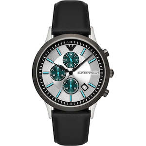 Jewellery: Emporio Armani - Mens Stainless Steel Quartz Watch