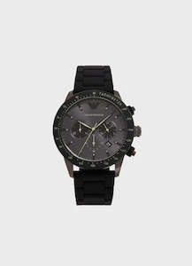 Emporio Armani - Chronograph Gunmetal Stainless Steel Watch