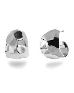 Jewellery: Edblad - Fairfax Creoles L Steel