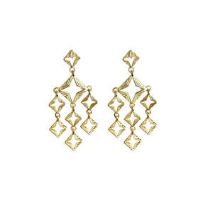 Lindi Kingi - Byzante Embrace Earrings  Gold