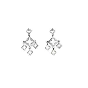 Lindi Kingi - Byzante Embrace Mini Earrings Silver