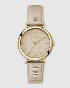 Jewellery: Furla - Heritage Easy Shape Watch Gold