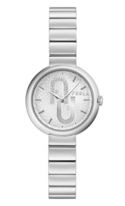 Furla - Cosy Silver Crystal Bracelet Watch