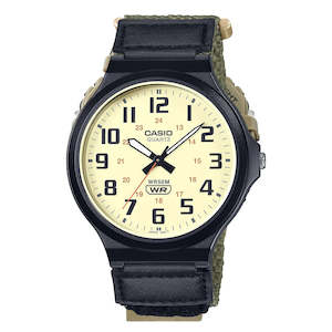 Casio - Classic Full Figure Watch Green Analogue