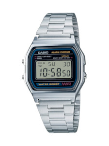 Casio - Vintage Digital Silver Watch