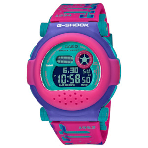 Casio - Retro Vibes Pink/Blue Case Watch