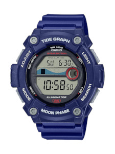 Casio - Digital Tide Graph Blue Watch