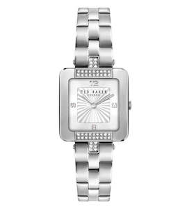 Ted Baker - Mayse Silver Crystal Watch