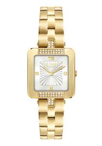 Jewellery: Ted Baker - Mayse Gold Crystal Watch