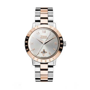 Jewellery: Vivienne Westwood - Bloomsbury Watch Two Tone Rose Gold