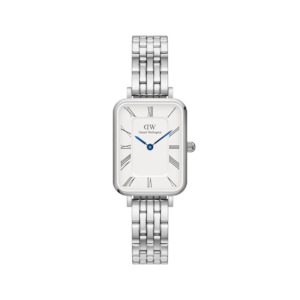 Daniel Wellington - Quadro Roman Numerals 5 Link Silver Watch