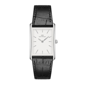 Daniel Wellington - Bound Black Crocodile Silver Watch