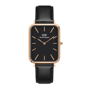 Daniel Wellington - Quadro Pressed Sheffield Rose Gold Black