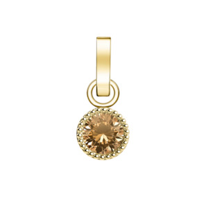 Rosefield - November Birthstone Charm Gold