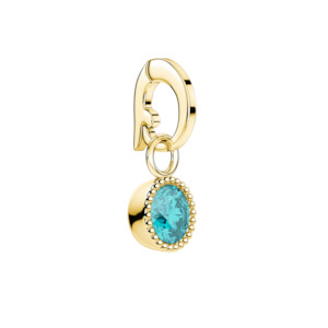 Rosefield - March Birthstone Charm Gold