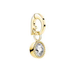 Jewellery: Rosefield - April Birthsrone Charm