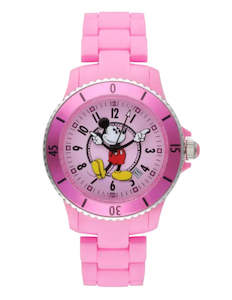 Disney - Mickey Mouse Sports Watch Pink/Pink