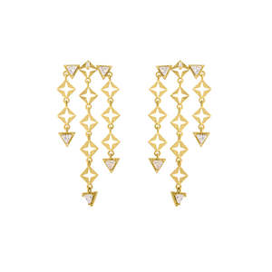 Lindi Kingi - Byzante Earrings Gold