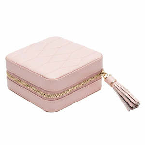 Jewellery: Wolf - Caroline Zip Rose Quartz Travel Case