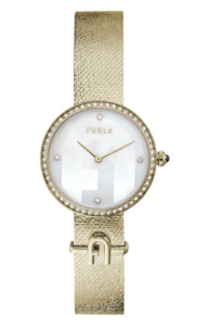 Furla - Small Logo Gold Bracelet Watch