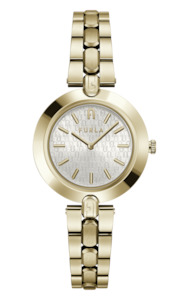 Furla - Logo Links Gold Bracelet Watch