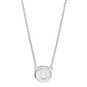 Necklaces: Najo - Capri Pearl Necklace Silver