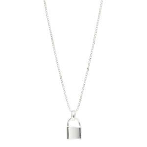 Najo - Love Lock Necklace Silver