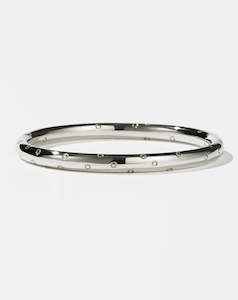 Meadowlark - Strawberry Bangle Sterling Silver