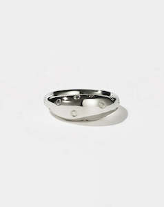 Rings: Meadowlark - Strawberry Band Sterling Silver