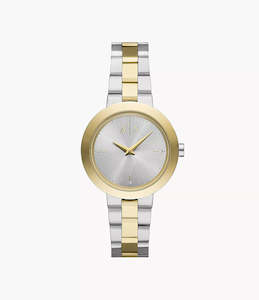 Armani Exchange - Womens Two-Hand Two-Tone Watch