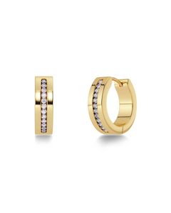 Edblad Jewellery: Edblad - Josefin Hoops Gold