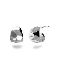 Edblad Jewellery: Edblad - Fairfax Creoles Small Steel