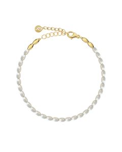 Edblad Jewellery: Edblad - Cabo Bracelet Pearl Gold