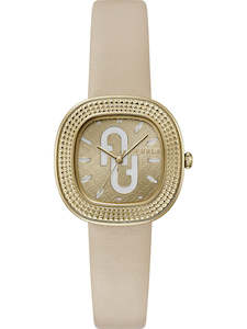 Furla: Furla - TV Shape Gold Watch