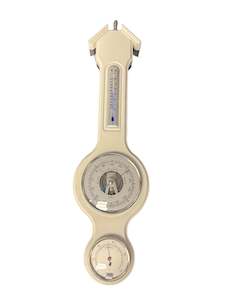 Barometers: Fischer - Weather Station White