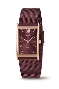 Boccia: Boccia - Titanium Rose Gold Plated Watch