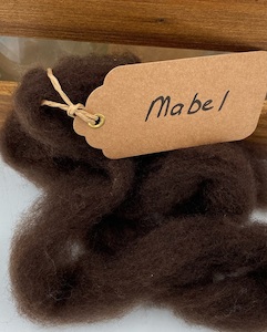 Single Sheep Carded Wool Release - Mabel (300 Gram Bags)