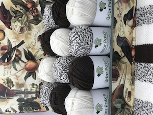 Two Dozen Balls of Organically Grown Super Soft Merino Knitting Wool in Three Na…