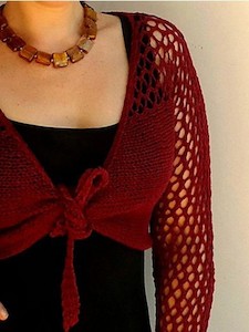 Delux Cover Up - Hemp Knitting Pattern