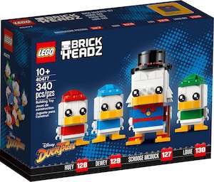 LEGO BrickHeadz 40477 Scrooge McDuck, Huey, Dewey & Louie