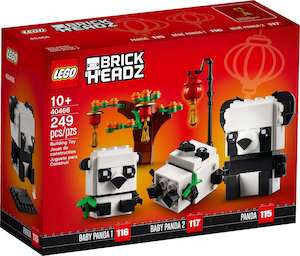 LEGO BrickHeadz 40466 Chinese New Year Pandas