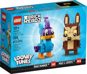 LEGO BrickHeadz 40559 Road Runner & Wile E. Coyote