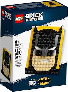 Toy: LEGO Brick Sketches 40386 Batman