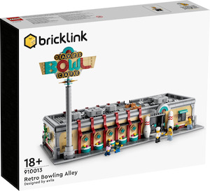 LEGO BRICKLINK 910013 Retro Bowling Alley