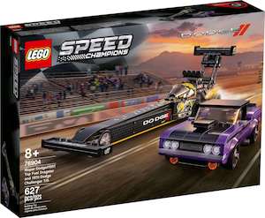 LEGO Speed Champions 76904 Mopar Dodge//SRT Top Fuel Dragster and 1970 Dodge Challenger T/A