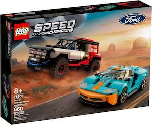 LEGO Speed Champions 76905 Ford GT Heritage Edition and Bronco R