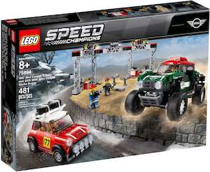 LEGO Speed Champions 75894 1967 Mini Cooper S Rally and 2018 MINI John Cooper Works Buggy