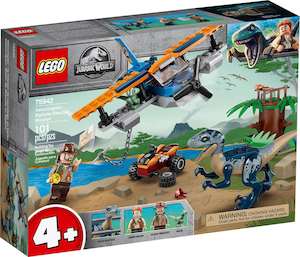 Toy: LEGO Jurassic World 75942 Velociraptor: Biplane Rescue Mission