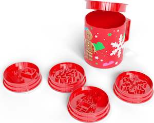 Toy: LEGO 5008259 Holiday Cookie Stamps & Mug Set