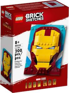 LEGO Brick Sketches 40535 Iron Man